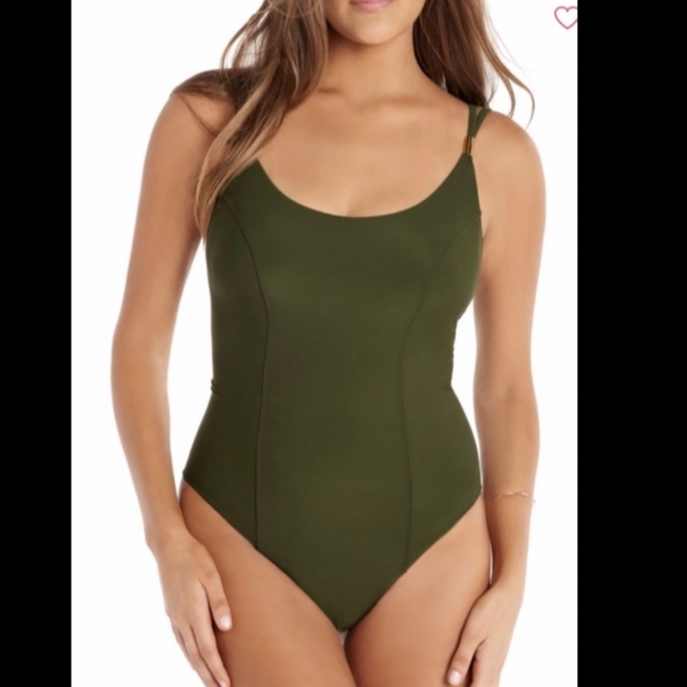 Amoressa by Miraclesuit Swimsuit in Green Size 6